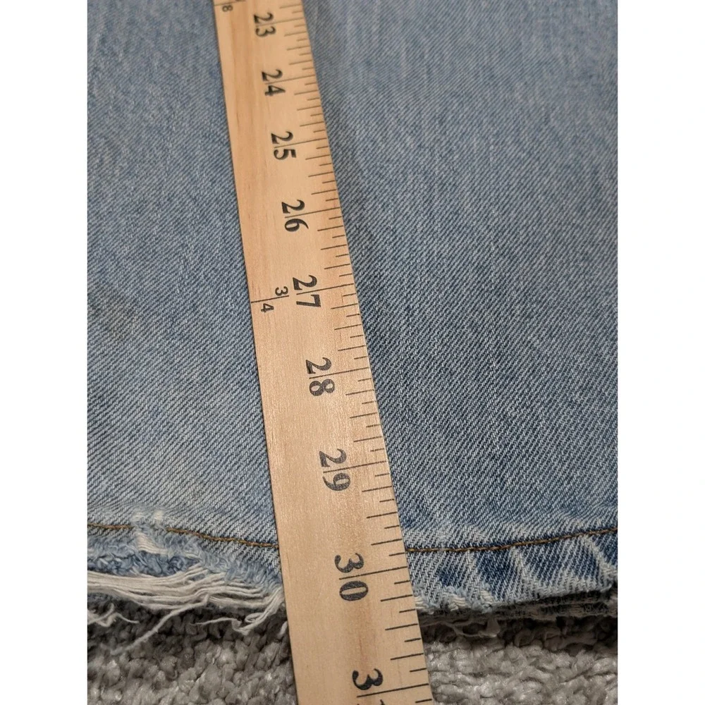 Levi's Jeans Mens 36x30 Blue 512 Slim Fit Distressed Light Wash Vintage Grunge‎